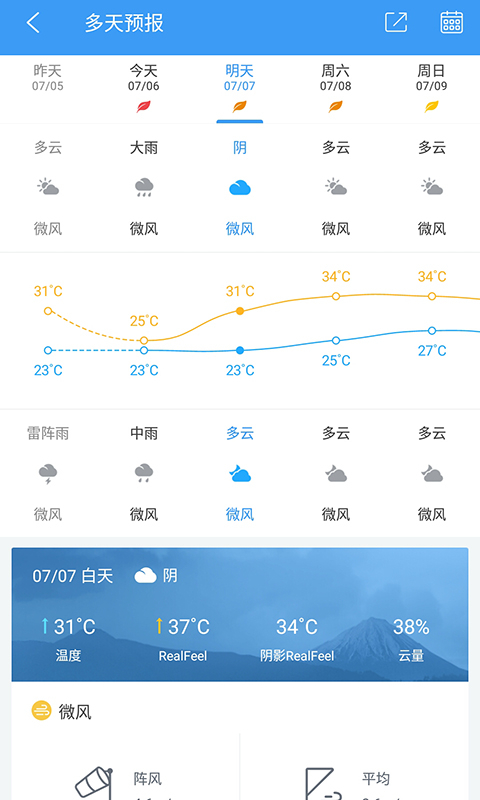 中国天气通app图3