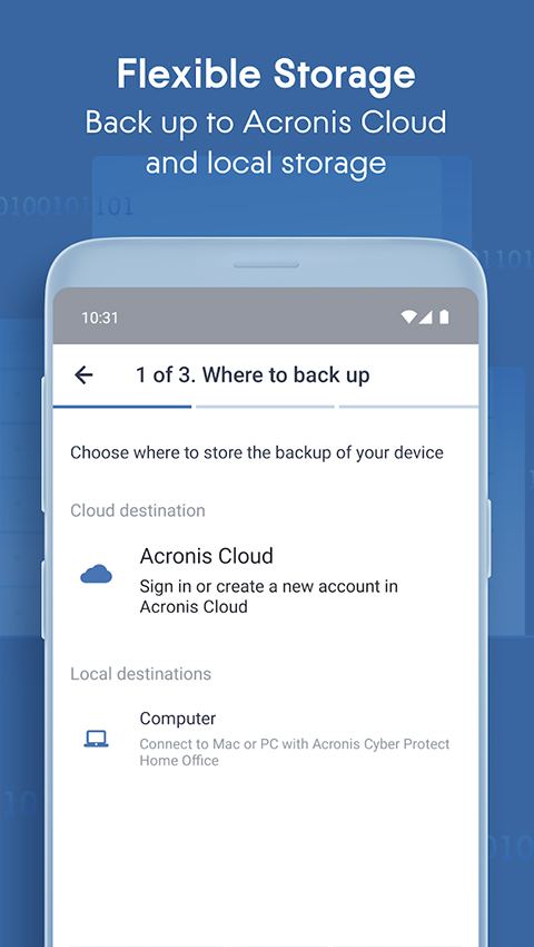 Acronis True Image安卓版图1