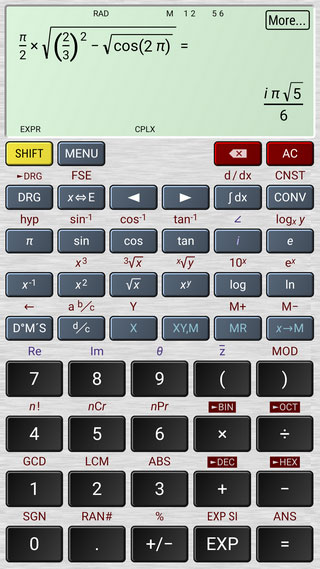 HiPER Calc PRO计算器图1