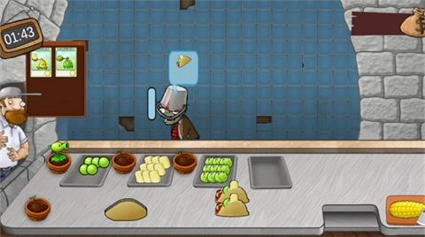 沙威玛植物大战僵尸截图