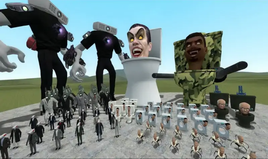 马桶人盖瑞模组汉化版图2