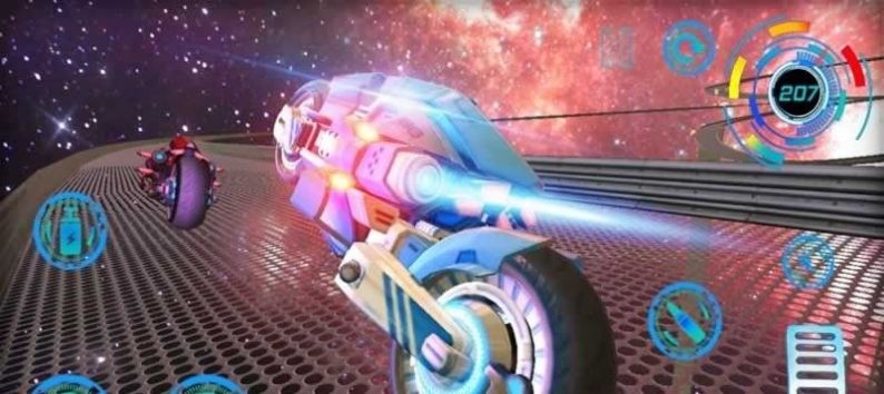 科幻星際摩托圖2