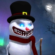 Scary Snowman Scream Town