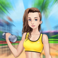 健身女孩装扮