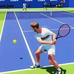 网球对战模拟游戏