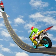 摩托车牛顿特技