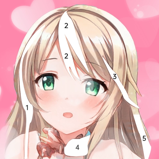 创意数字填色