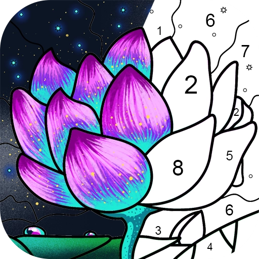 数字绘画：填色游戏