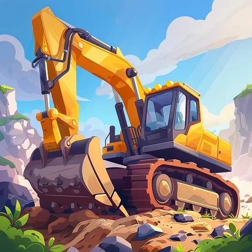 挖掘模拟建造游戏最新版
