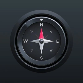 户外智能指南针