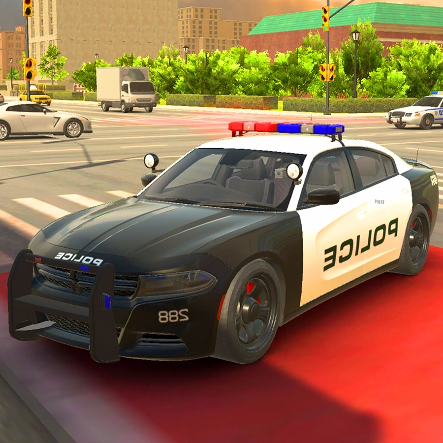 警察驾驶警车模拟游戏