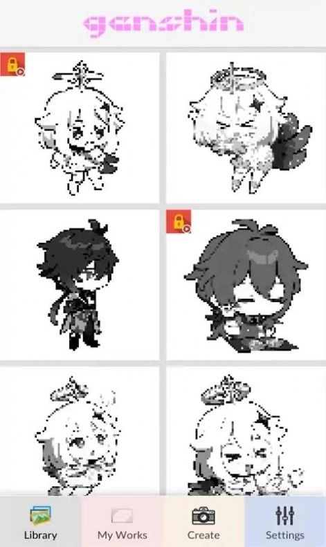 原神着色最新版截图3