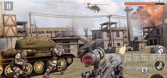 精英槍?xiě)?zhàn)射擊圖3