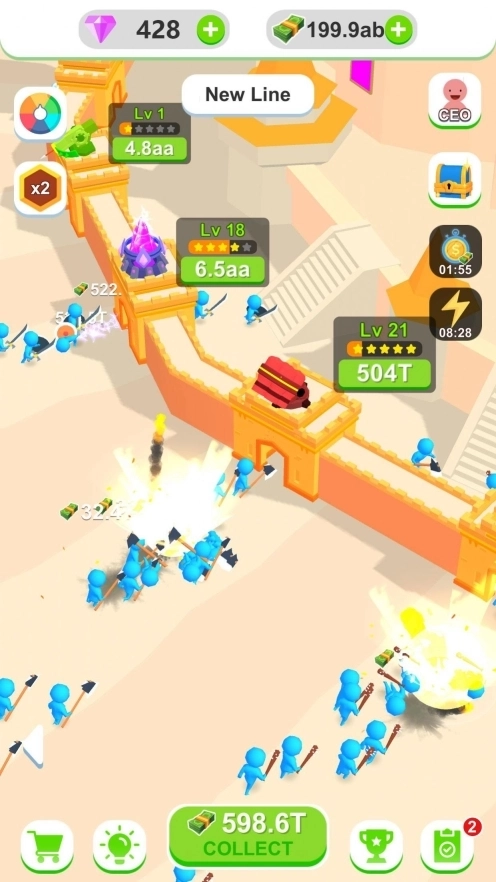 空闲城堡塔防正版截图2