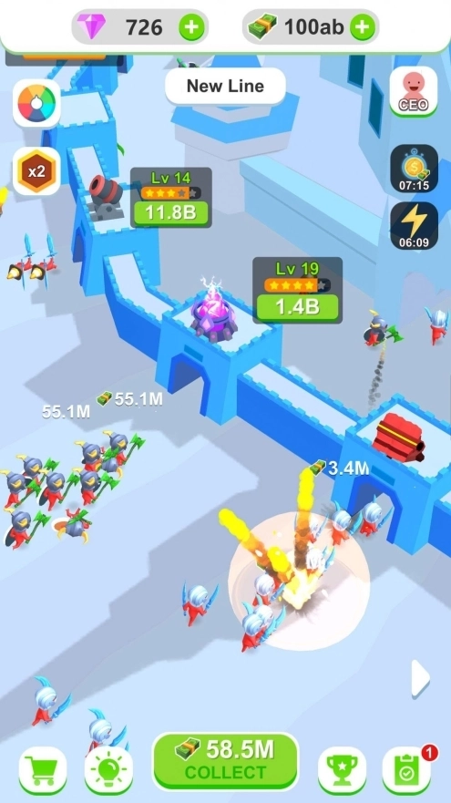 空闲城堡塔防正版截图3