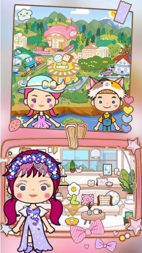 奇妙托卡城市乐园汉化版图1