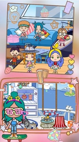 奇妙托卡城市乐园汉化版图2