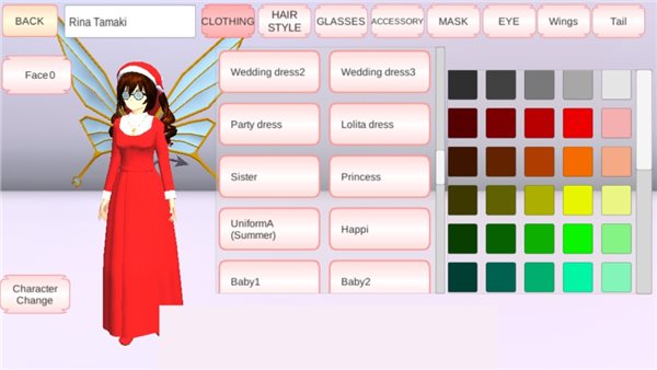 樱花校园模拟器全部衣服解锁版图1