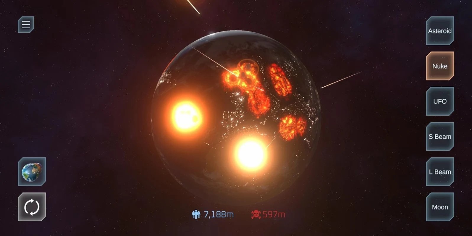 地球爆炸模擬器最新版(Solar Smash)圖3