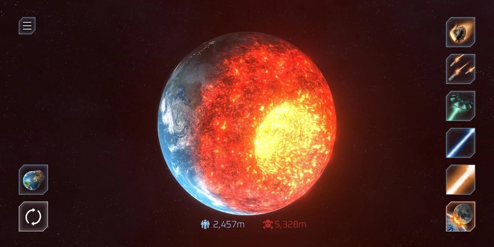 地球爆炸模擬器最新版(Solar Smash)圖4