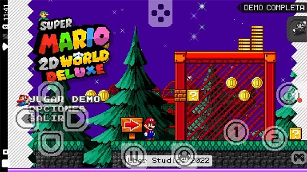 超级马里奥2D世界截图