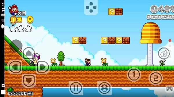 超级马里奥2D世界截图