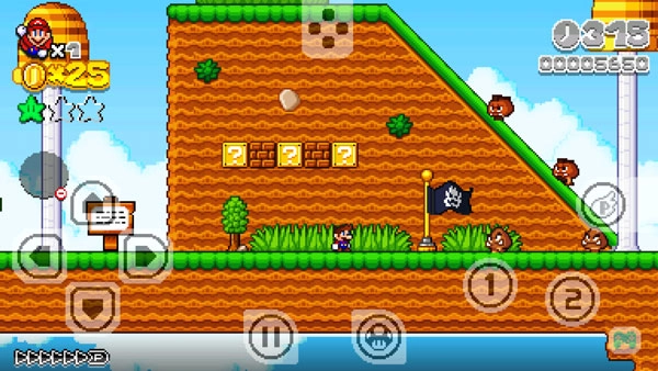 超级马里奥2D世界截图