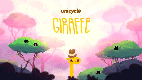 独轮车长颈鹿(unicycle giraffe)