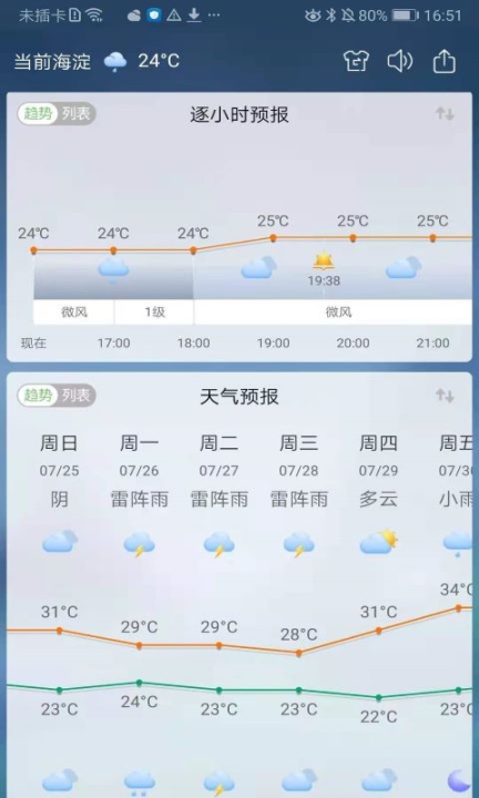 360天气预报手机版