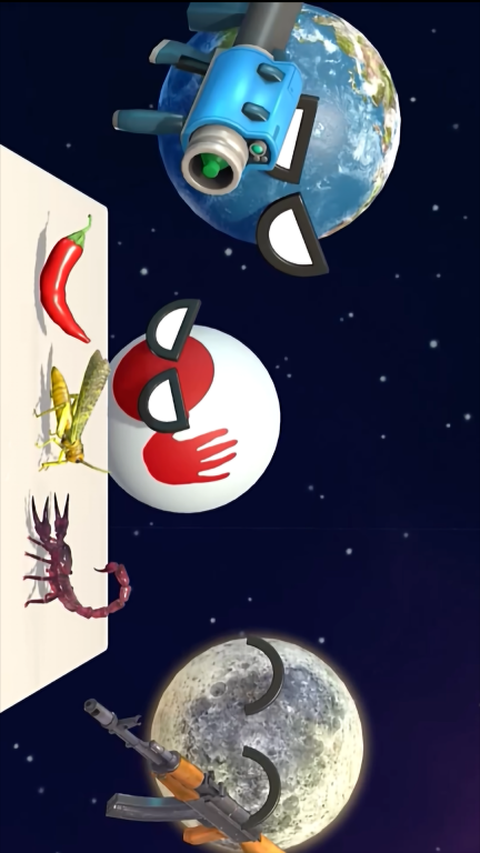 爆炸毁灭星球模拟