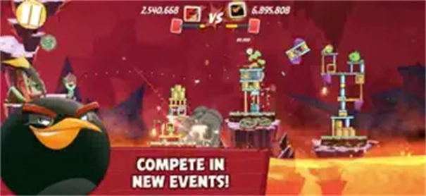 愤怒的小鸟游戏单机版截图2