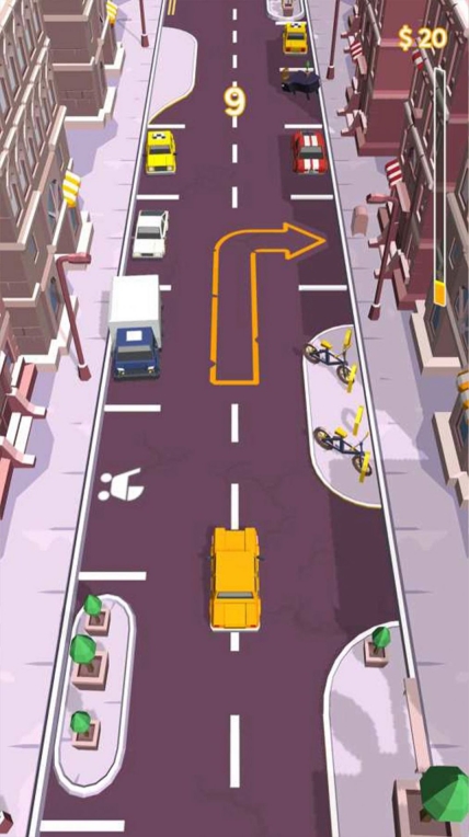 模拟城市路况驾驶 
