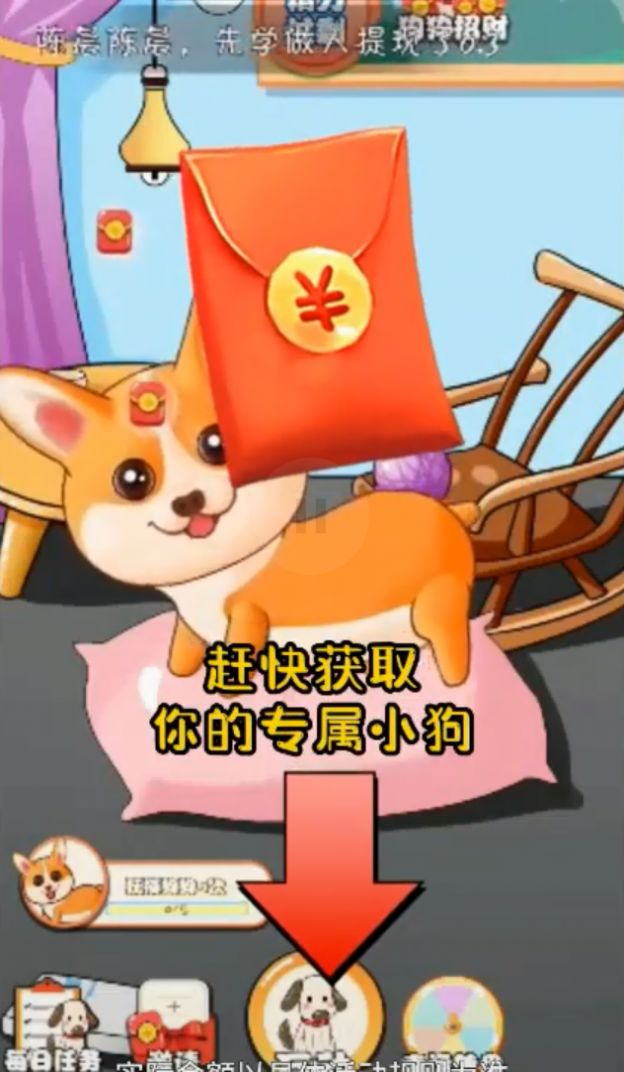可爱狗狗送红包最新版图3