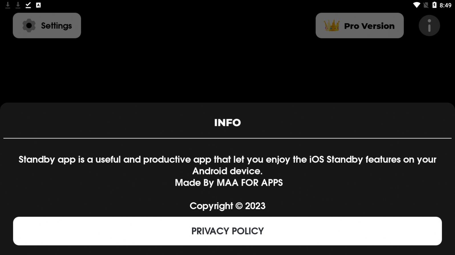 StandBy 软件 