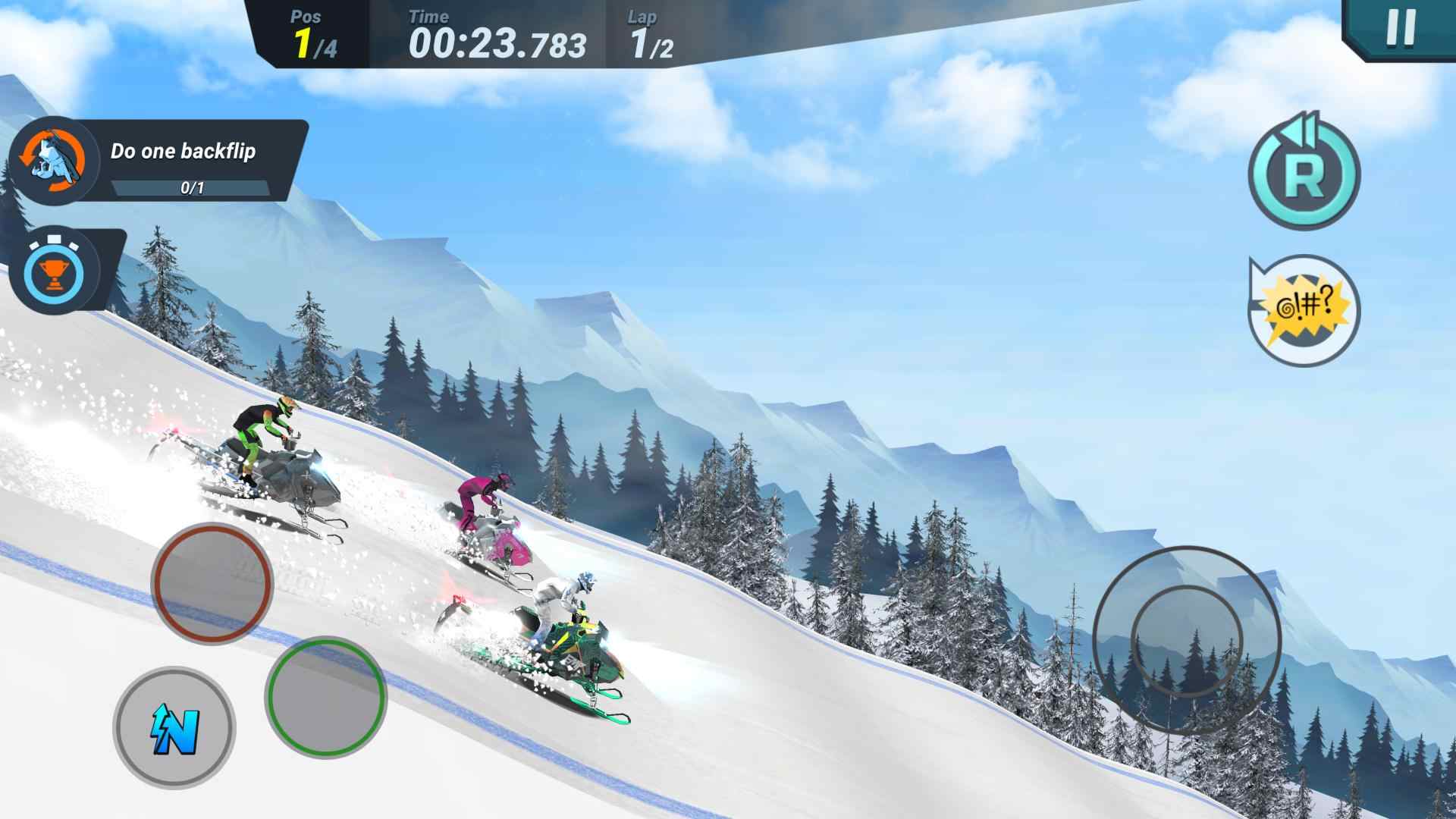 疯狂特技滑雪安卓版