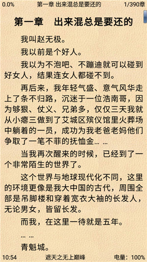 AA小说阅读器去广告完美版