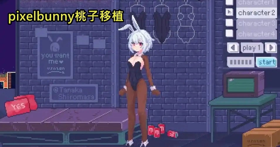 pixelbunny桃子移植