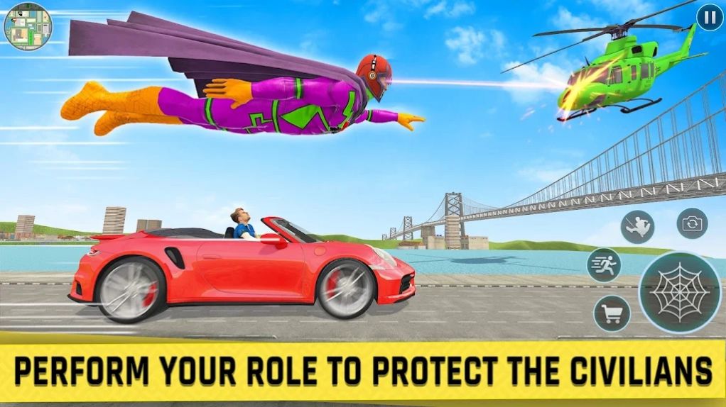 Octopus Rope Hero 