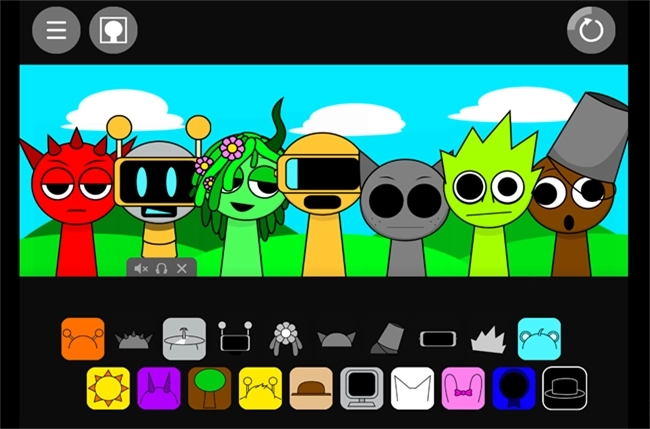 节奏盒子sprunki寄生虫模组15.0图1