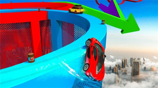 巨型坡道终极赛图2