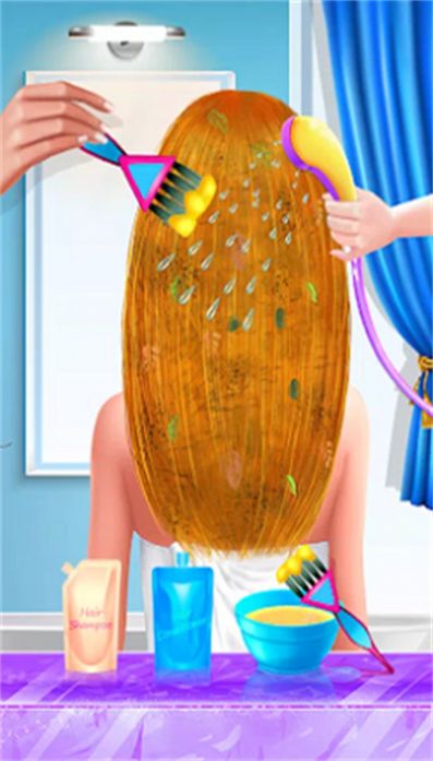 女孩发型沙龙 
