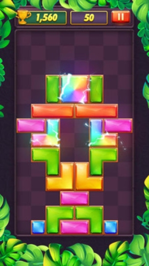 宝石俄罗斯方块红包版