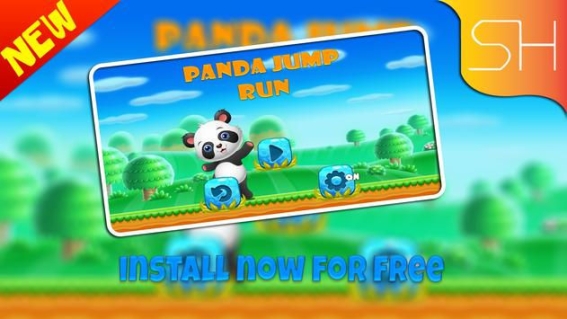 熊猫跳跃跑酷(panda jump run)