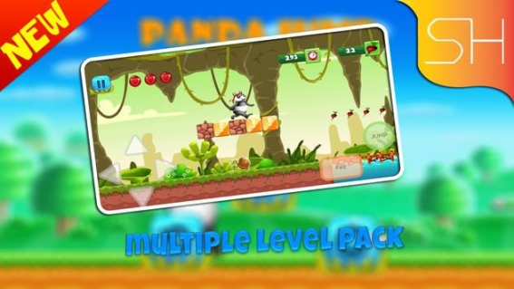 熊猫跳跃跑酷(panda jump run)