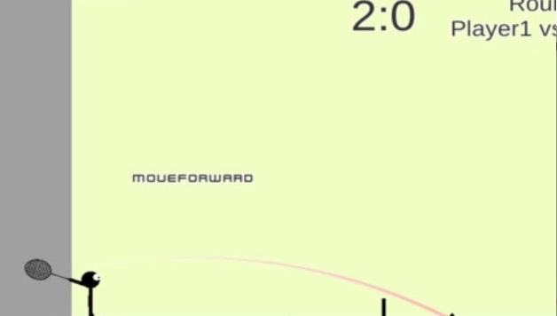 火柴人打羽毛球截图4