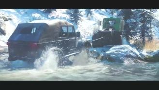 雪地奔驰mod版