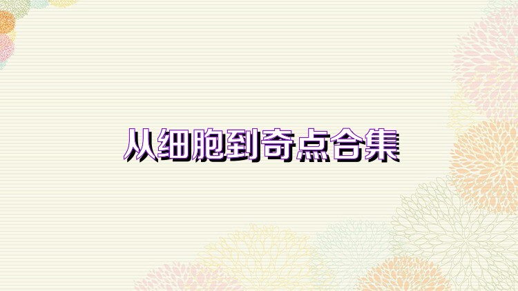 从细胞到奇点所有版本合集
