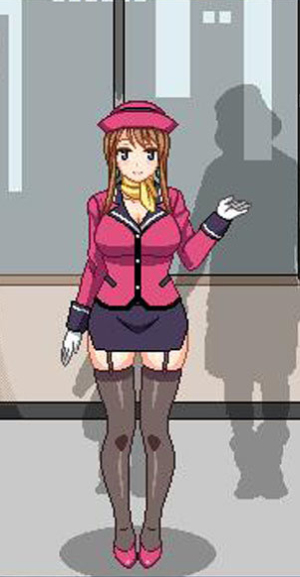 ELEVATOR地铁女孩像素