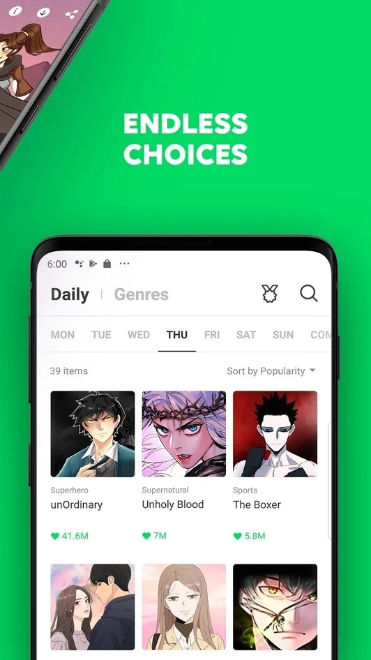 webtoon漫畫