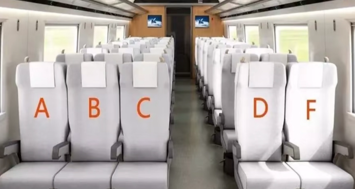 果然高铁F座最受欢迎 高铁F座在哪个位置